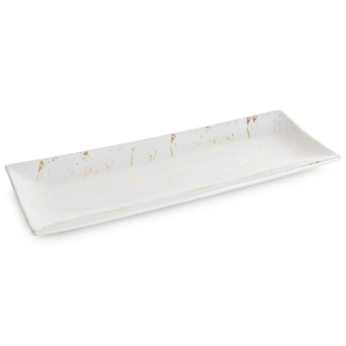 CERAMIKA - PATERA C/ARIELA/2/PAT/1 38X14X4 B+ZŁOT
