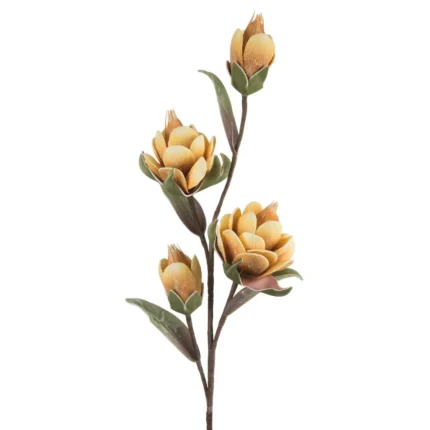Kwiat Flore 801 91 CM jasnobrązowy