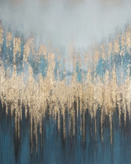 Obraz 445 80 X 100 CM granatowy