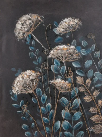 Obraz 493 60 X 80 CM czarny