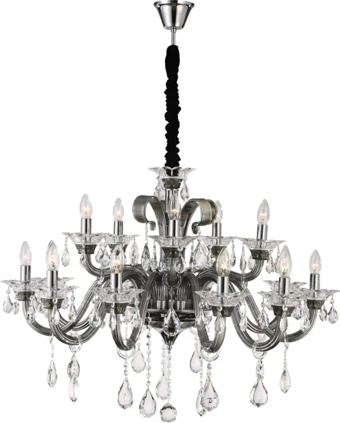 Lampa Glitter (03) 95 X 70 CM srebrny