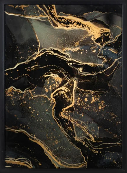 Obraz 478 53 X 73 CM grafitowy