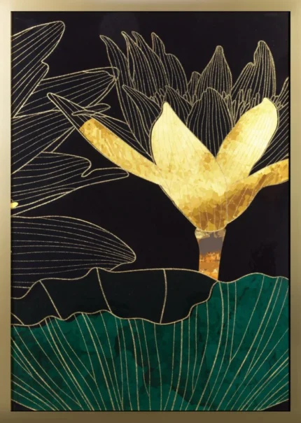 Obraz 484c 53 X 73 CM zielony