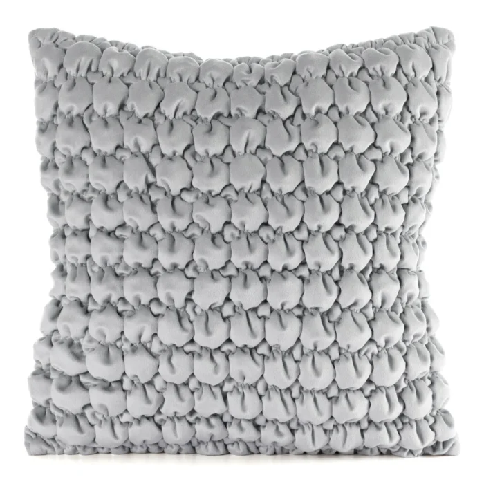 Poszewka Velvet193B 45 X 45 CM srebrny