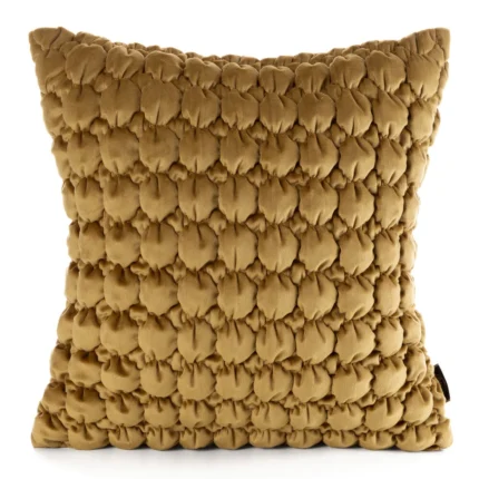 Poszewka Velvet193E 45 X 45 CM musztardowy