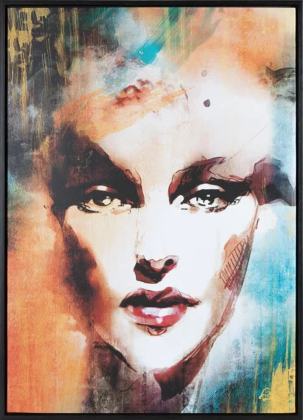 Obraz 637 50 X 70 CM pomarańczowy