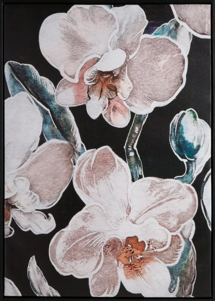 Obraz 638 50 X 70 CM czarny