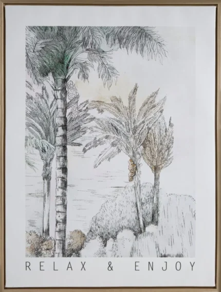 Obraz 647a 45 X 60 X 2.5 CM szary