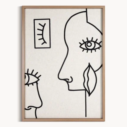 Obraz 669b 50 X 70 CM beżowy