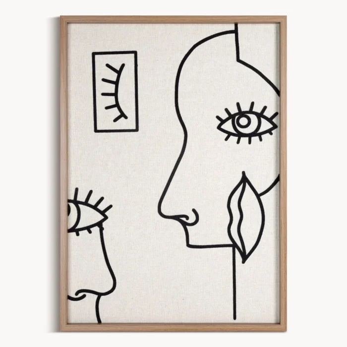 Obraz 669b 50 X 70 CM beżowy