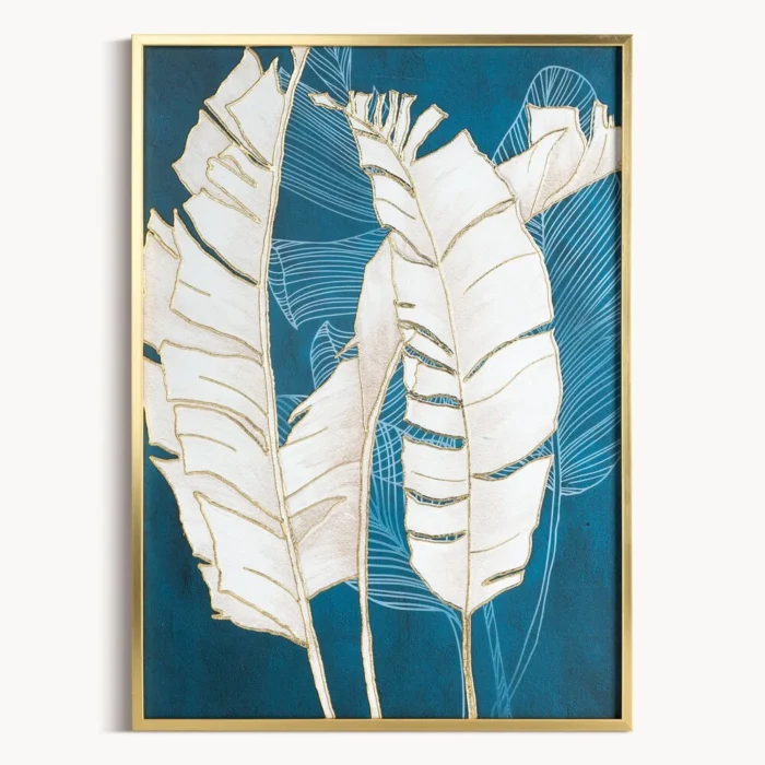 Obraz 677a 50 X 70 CM turkusowy