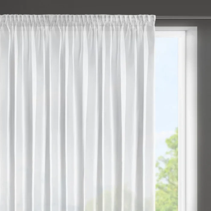 Firana gotowa Esel na Taśmie 350 X 150 CM biały