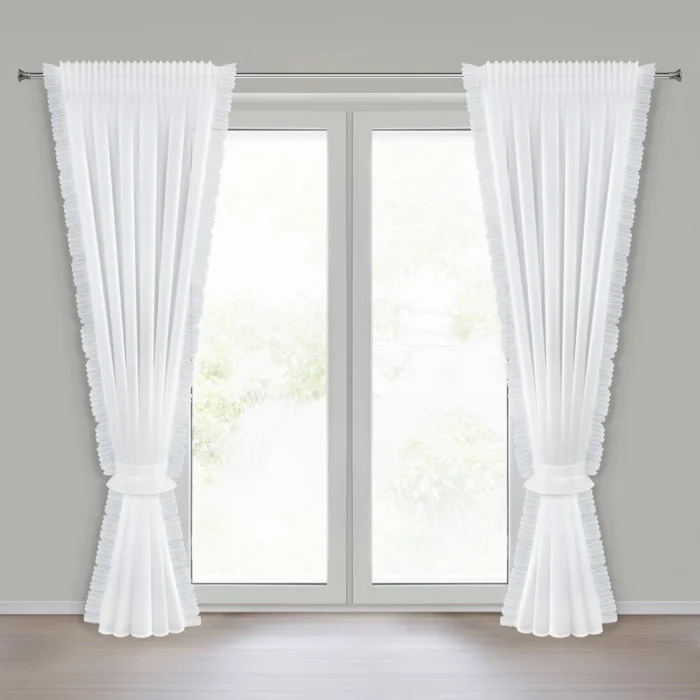 Firana gotowa Karen na Taśmie 140 X 270 CM biały