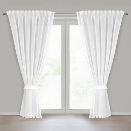Firana gotowa Kira 3 na Taśmie 140 X 270 CM biały