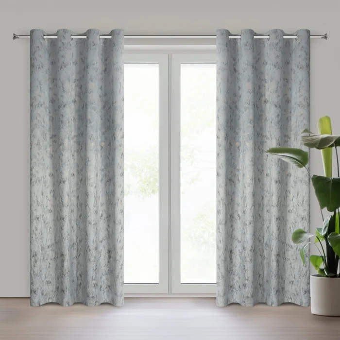 Zasłona gotowa Kornelia 140 X 250 CM srebrny