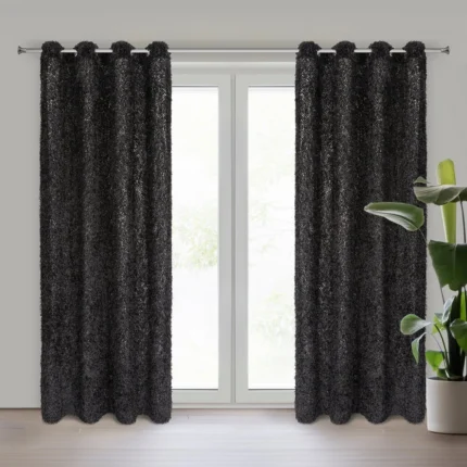 Zasłona gotowa Marion 1 140 X 250 CM czarny