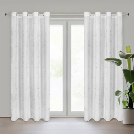 Zasłona gotowa Emili 140 X 250 CM biały