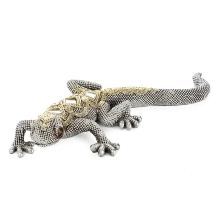 CERAMIKA - FIGURKA C/GATOS/4/FIG/02 25X11X5 SREB+ZŁ