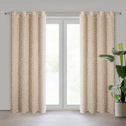 Zasłona gotowa Aurelia 135 X 250 CM beżowy