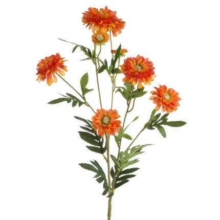 Kwiat Natu 427 82 CM pomarańczowy