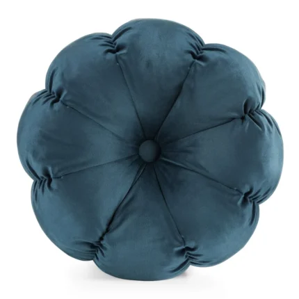 Poszewka Flower 37 X 37 X 13 CM niebieski z wypełnieniem