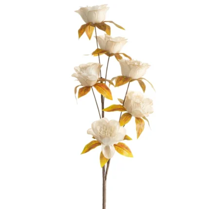 Kwiat Natu 463 84 CM kremowy