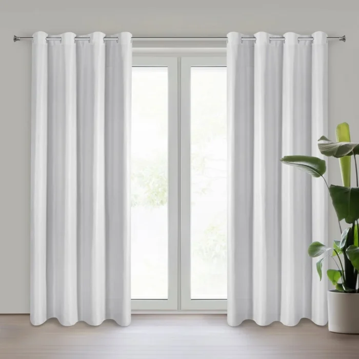 Zasłona gotowa Adari 140 X 250 CM biały