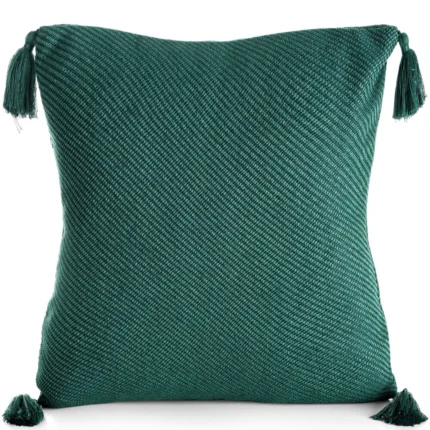 Poszewka Poly 45 X 45 CM ciemnozielony