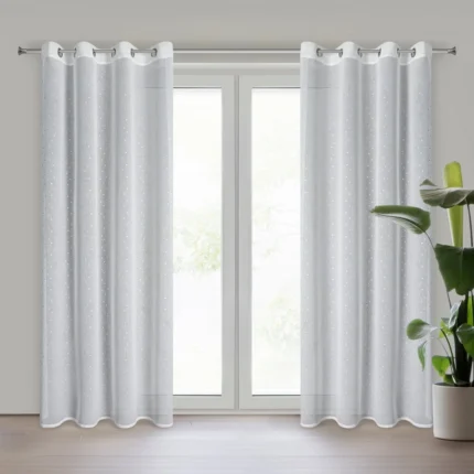 Firana gotowa Gina 140 X 250 CM biały