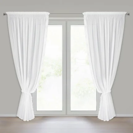 Firana gotowa Elena na Taśmie 140 X 270 CM biały