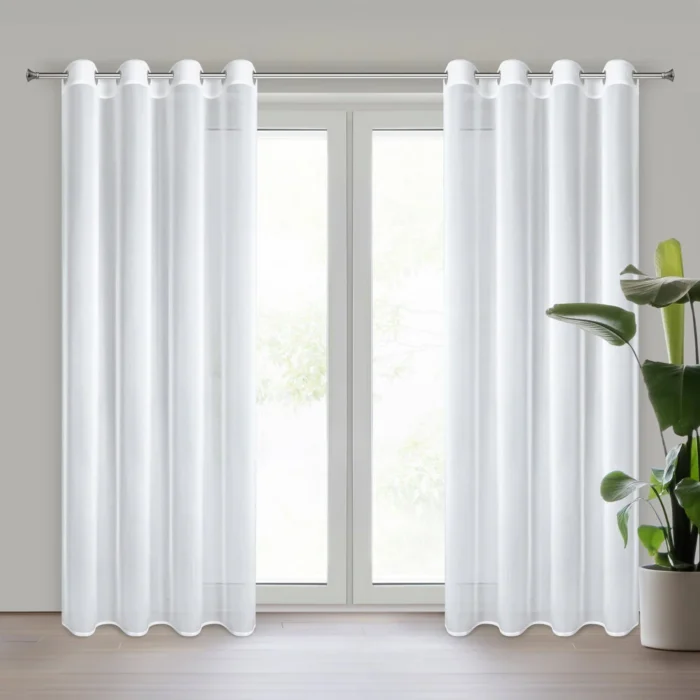 Firana gotowa Tina 140 X 270 CM biały