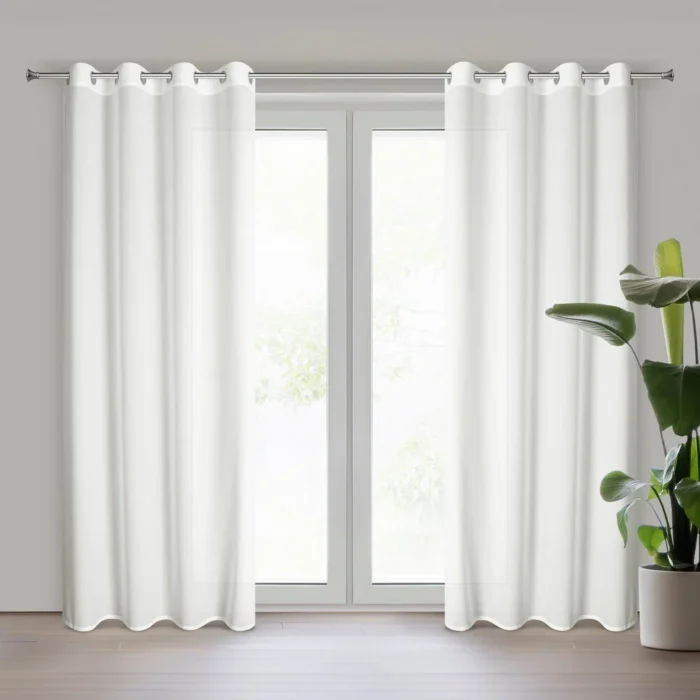 Firana gotowa Rossi 135 X 250 CM biały