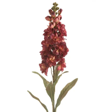 Kwiat Natu 413 80 CM bordowy