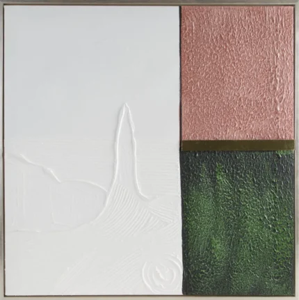 Obraz 645b 80 X 80 CM biały