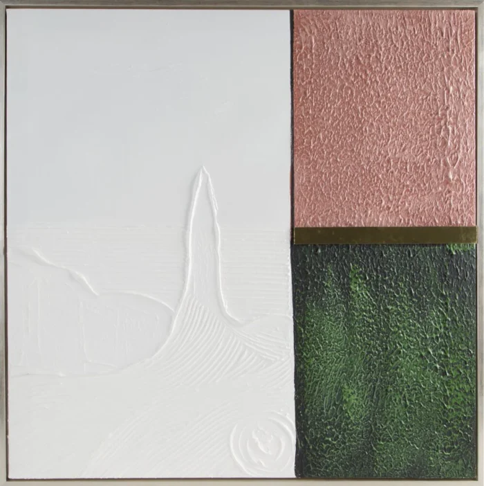 Obraz 645b 80 X 80 CM biały