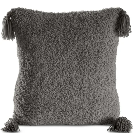 Poszewka Elda 45 X 45 CM stalowy