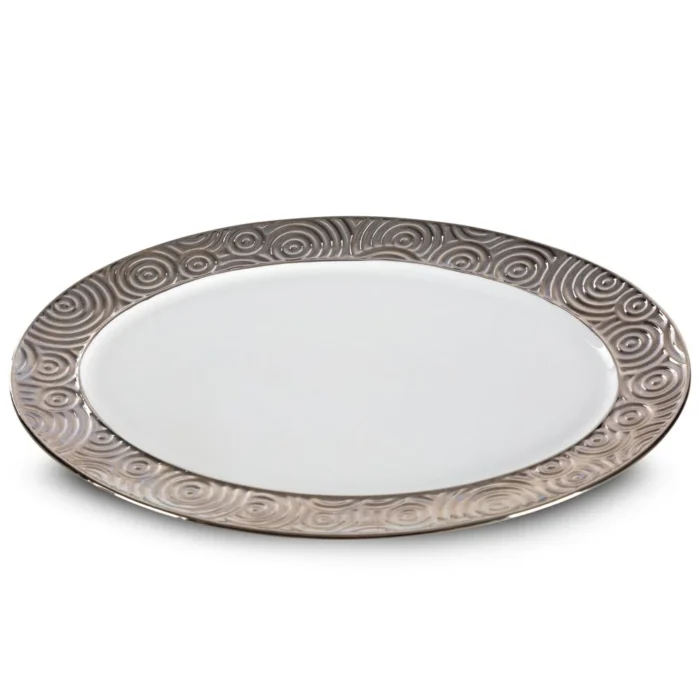 CERAMIKA - PATERA C/ALTEA/PAT/02 34X25X3 SREB+B