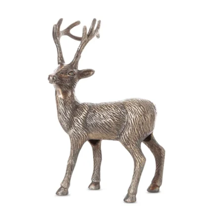 Figurka Świateczna M165b 17 X 7 X 39 CM stalowy