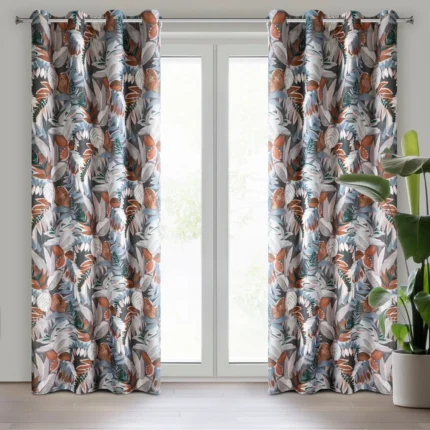 Zasłona gotowa Marila 140 X 270 CM stalowy