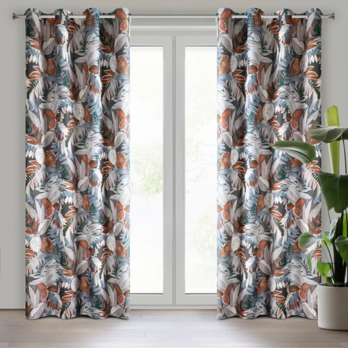 Zasłona gotowa Marila 140 X 270 CM stalowy