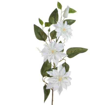 Kwiat Natu 391 85 CM biały