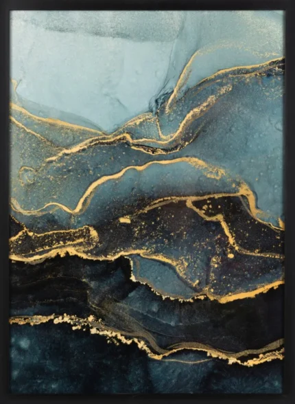 Obraz 479 53 X 73 CM stalowy