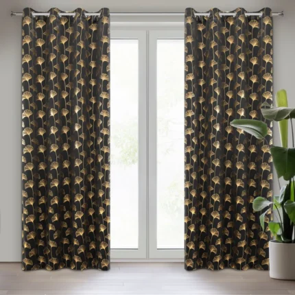 Zasłona gotowa Clara 135 X 250 CM czarny