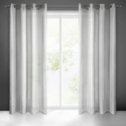 Firana gotowa Elicia 140 X 250 CM szary