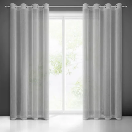 Zasłona gotowa Adela 140 X 250 CM stalowy