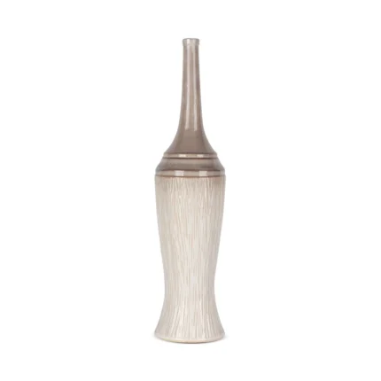 CERAMIKA - WAZON C/ROSINA/WAZ/01 16X16X66 K+BRĄZ