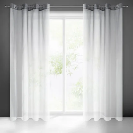 Zasłona gotowa Ravia 140 X 250 CM biały