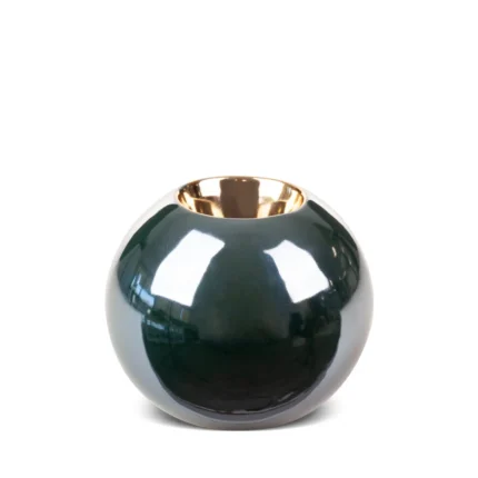CERAMIKA - ŚWIECZNIK C/AMORA2/ŚWI/1 9X9X8/X2 C.ZIEL+Z