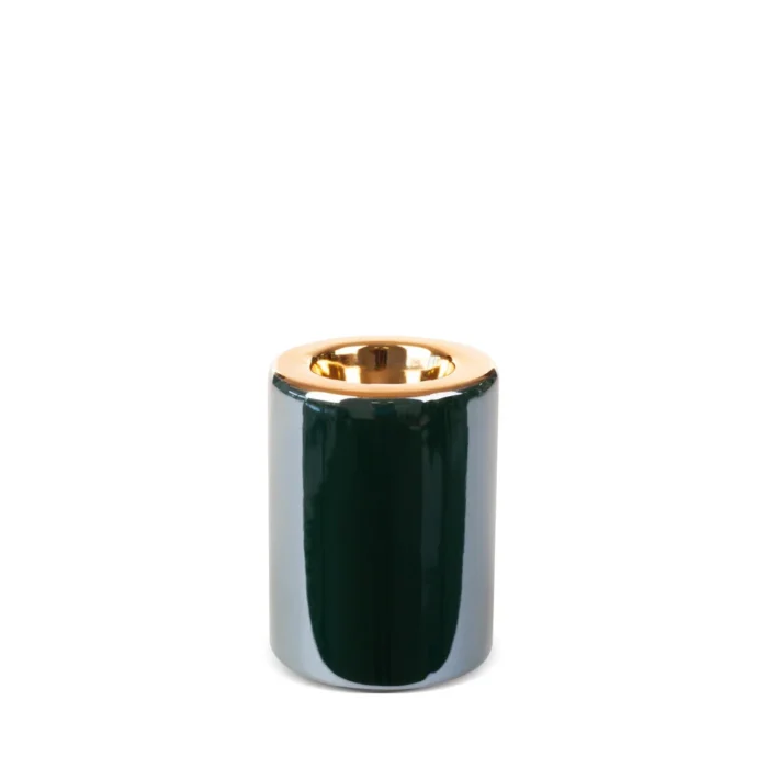 CERAMIKA - ŚWIECZNIK C/AMORA2/ŚWI/3 8X8X10/X2 C.ZIEL+Z
