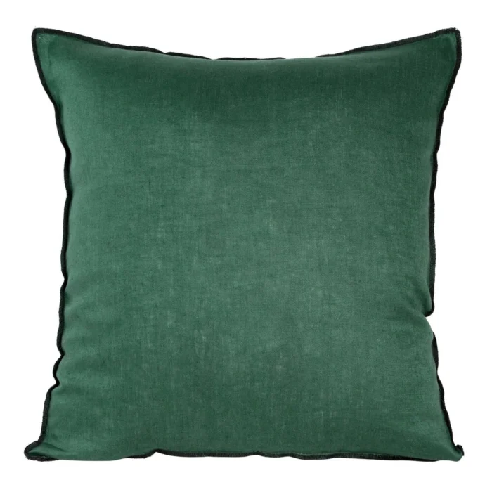 Poszewka Len 45 X 45 CM zielony